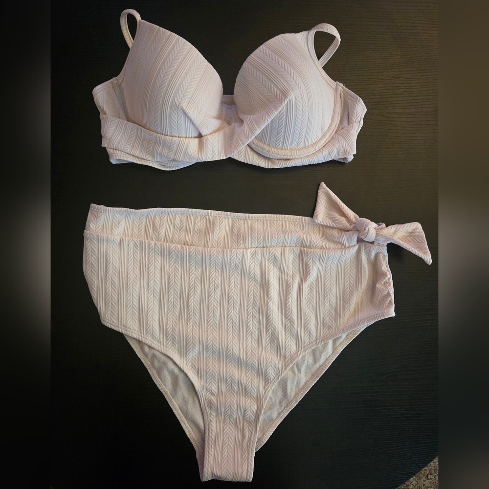 π£ Beaudrm 2 Piece π«πΆ Maternity Criss Cross Bikini π Size XL π NWOTags πβ±οΈ - Picture 3 of 5
